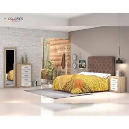 Dormitorio de Matrimonio con Cabecero Tapizado LARA 14 - Estancias