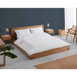 Funda Nórdica 200 Hilos Cama 135 RITA Azul - Textil Hogar