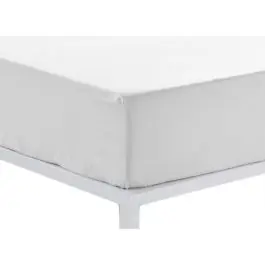 Sábana Bajera Ajustable Color Blanco Cama de 105 - Textil Hogar