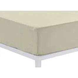 Sábana Bajera Ajustable Color Piedra Cama de 150 - Textil Hogar