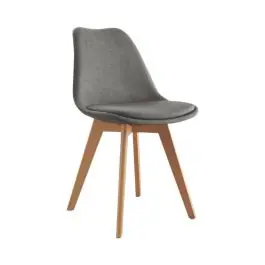 Silla de Comedor Gris AMSTERDAM - Sillas
