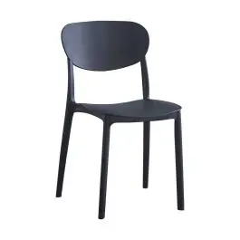 Silla de Cocina de color Negro VIDEL - Sillas