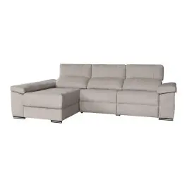 Chaise Longue Izquierda con Función Relax 304 cm VENUS - Sofás