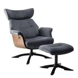 Sillón con Mecanismo Reclinable y Puff OSAKA - Sillones