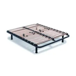 Somier Metálico con Lamas y Firmeza Regulable SOMIFLEX F5 90x190 cm 9248393 - Descanso