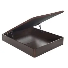 Canapé abatible 150X190 cm Madera 19 en color wengue FLEX - Descanso