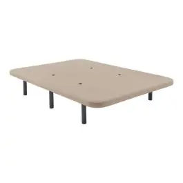 Base Tapizada 3D de 150x190 cm COVADONGA Color Beige - Descanso
