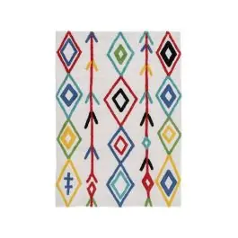 Alfombra en Algodón de Estampado Étnico 608562 - Decoración