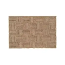 Alfombra Rectangular de Yute de Diseño 607188 - Decoración