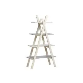 Estantería Infantil en Escalera de color Blanco SIA - Muebles