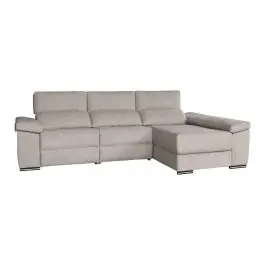 Sofá 3 Plazas Relax con Chaise Longue Derecha 304 cm VENUS - Sofás