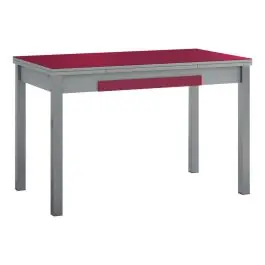 Mesa de Cocina Extensible Alas con Tablero de Cristal ZARAUZ 668 - Muebles