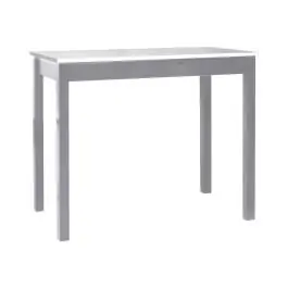 Mesa de Cocina Alta Aluminio con Tapa Laminada SENA 119/AL - Muebles