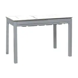 Mesa de Cocina Extensible Carro Doble con Tapa Laminada PESCARA - Muebles