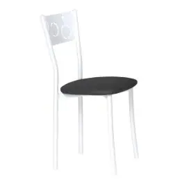 Silla de Cocina Blanca con Asiento Tapizado 919/BL - Sillas