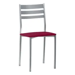 Silla de Cocina Aluminio con Asiento Tapizado 787/AL - Sillas