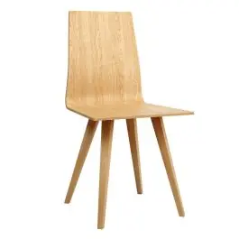Silla de Cocina con Patas y Asiento de Madera LIVORNO - Sillas