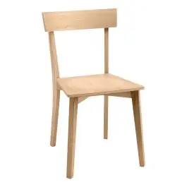 Silla de Cocina con Patas y Asiento de Madera AMALFI - Sillas