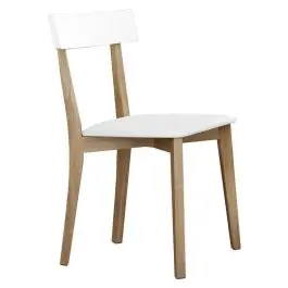 Silla de Cocina con Patas y Asiento de Tapizado AMALFI - Sillas