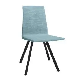 Silla de Cocina Tapizada en Tela EBRO/NG - Sillas