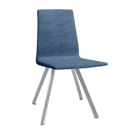 Silla de Cocina Tapizada en Tela EBRO/AL - Sillas