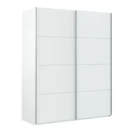 Armario de Dos Puertas Correderas de color Blanco ARM ARM150A - Muebles