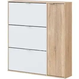 Zapatero de 3 Puertas Abatibles con Armario CLASS 017818F - Muebles