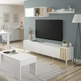 Composición de Salón Blaco Artik/Natur ETHNA 0E6662A - Estancias
