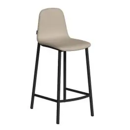 Taburete de Cocina con Asiento Tapizado MOLY - Muebles