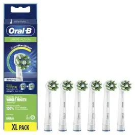 Pack 6 cabezales de recambio ORAL-B CrossAction Clean Maximiser EB 50-6