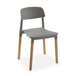 Silla de Cocina de Madera de Haya y Polipropileno 2202008 - Sillas