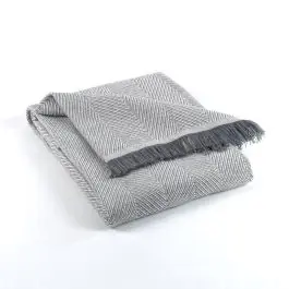 Manta Multiusos LUCCA 180X260 Gris 472989 - Textil Hogar