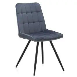 Silla tapizada en terciopelo GABAR VIVE modelo 838 - Sillas