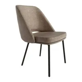 Silla de Comedor con patas Negras BEIRUT - Sillas