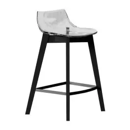 Taburete Pata Lacada en Negro Fantasy CANCIO - Muebles