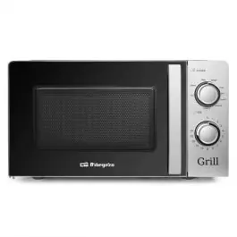 Microondas 20L Grill Silver MIG2138 ORBEGOZO - Pequeños Electrodomésticos