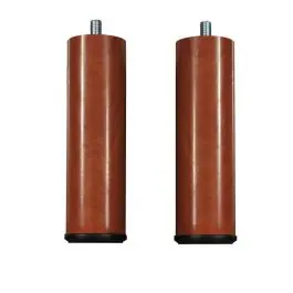 Juego de 2 Patas de color Cerezo para Base Tapizada 25,3 cm PIKOLIN JP18000 - Descanso