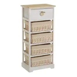 Mueble de 1 Cajón y 4 Cestas SWEET HEART 98969 - Muebles