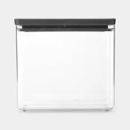 Recipiente Apilable 3,5 Litros Tasty + Dark Grey BRABANTIA - Menaje