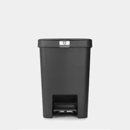 Cubo de Basura 25L Steptup Dark Grey BRABANTIA - Menaje