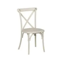 Silla de Comedor con Respaldo Cruzado de Polipropileno - Sillas