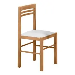 Silla de Cocina de Madera con Asiento Tapizado 557 - Black Friday Shiito