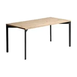 Mesa de Oficina con Tablero de Roble Hera HEXA - Muebles