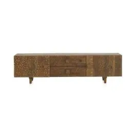 Mueble de TV con Diseño Geométrico Oriental 10694 - Muebles