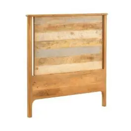 Cabezal de Madera Maciza de Mango 110 cm Gris GABAR 10710 - Estancias