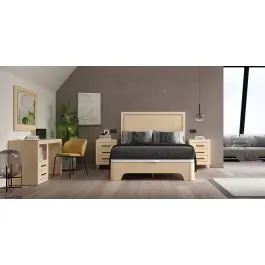 Composición de Dormitorio JORDAN EVO Color alpin Nº 5 - Estancias