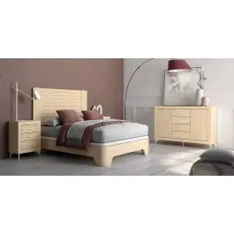 Conjunto de Dormitorio JORDAN EVO en Acabado Alpin Nº 13 - Estancias
