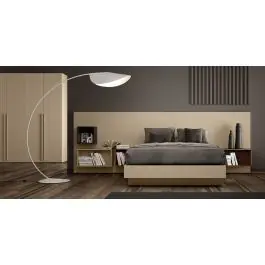 Conjunto de Dormitorio JORDAN EVO en Acabados, perla, java y grafito Nº 21 - Estancias