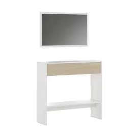 Recibidor de 1 Cajón con Espejo DONALD - Muebles