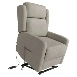 Sillón Levantapersonas Tapizado en tela CELIA - Sillones